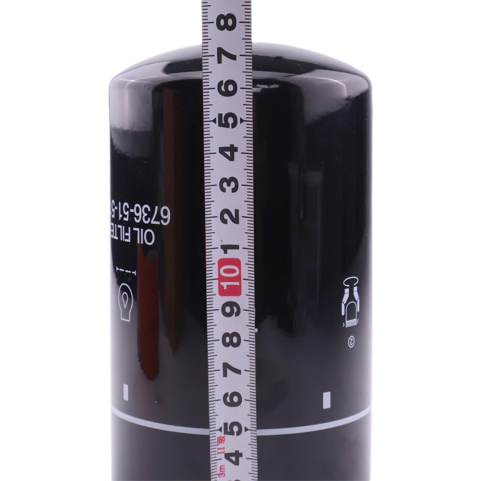 YIHETOP Filtro de óleo 6736-51-5142 compatível com Komatsu PC160LC